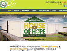 Tablet Screenshot of hope-hdwa.co.uk